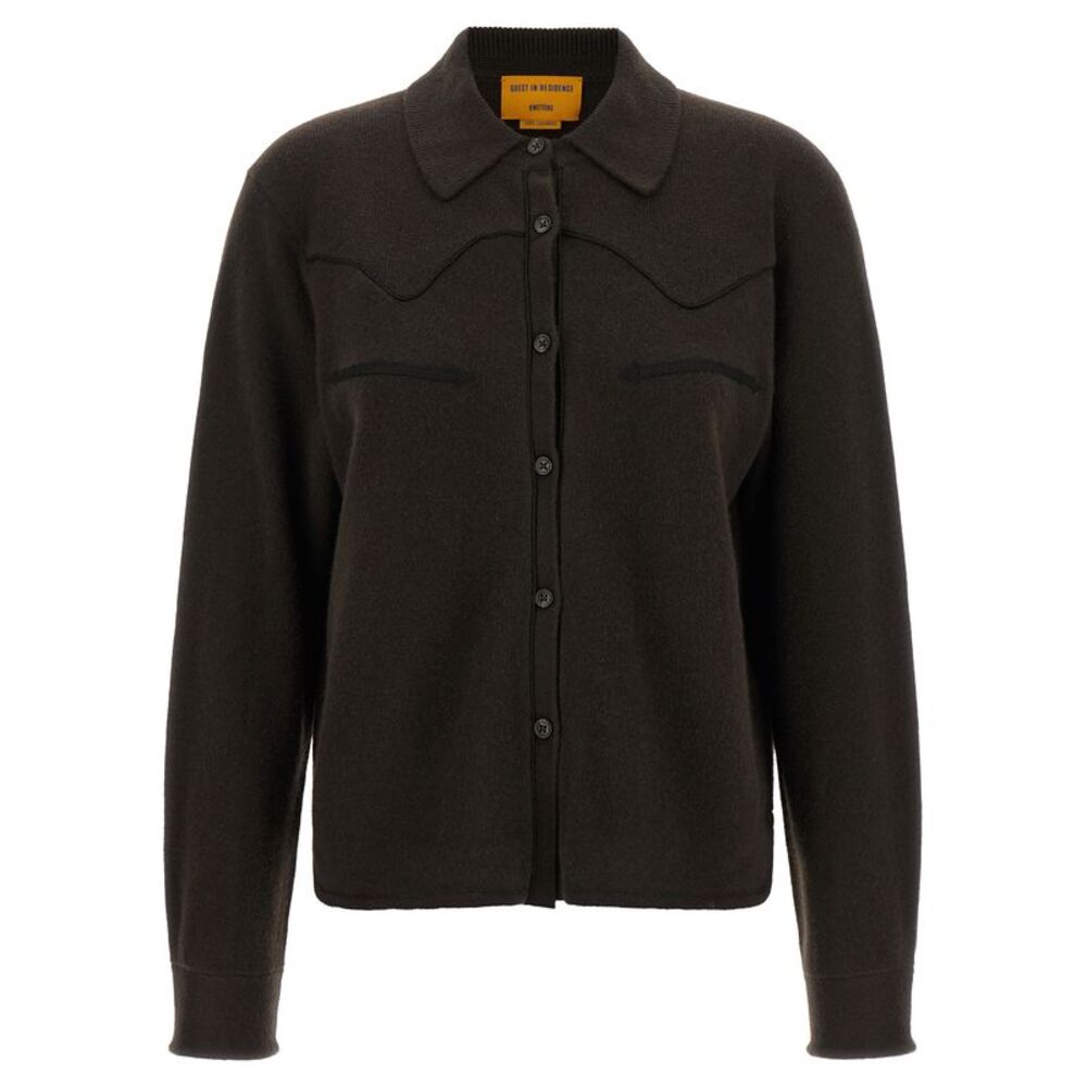 Guest In Residence Women 'Cropped Western' Shirt